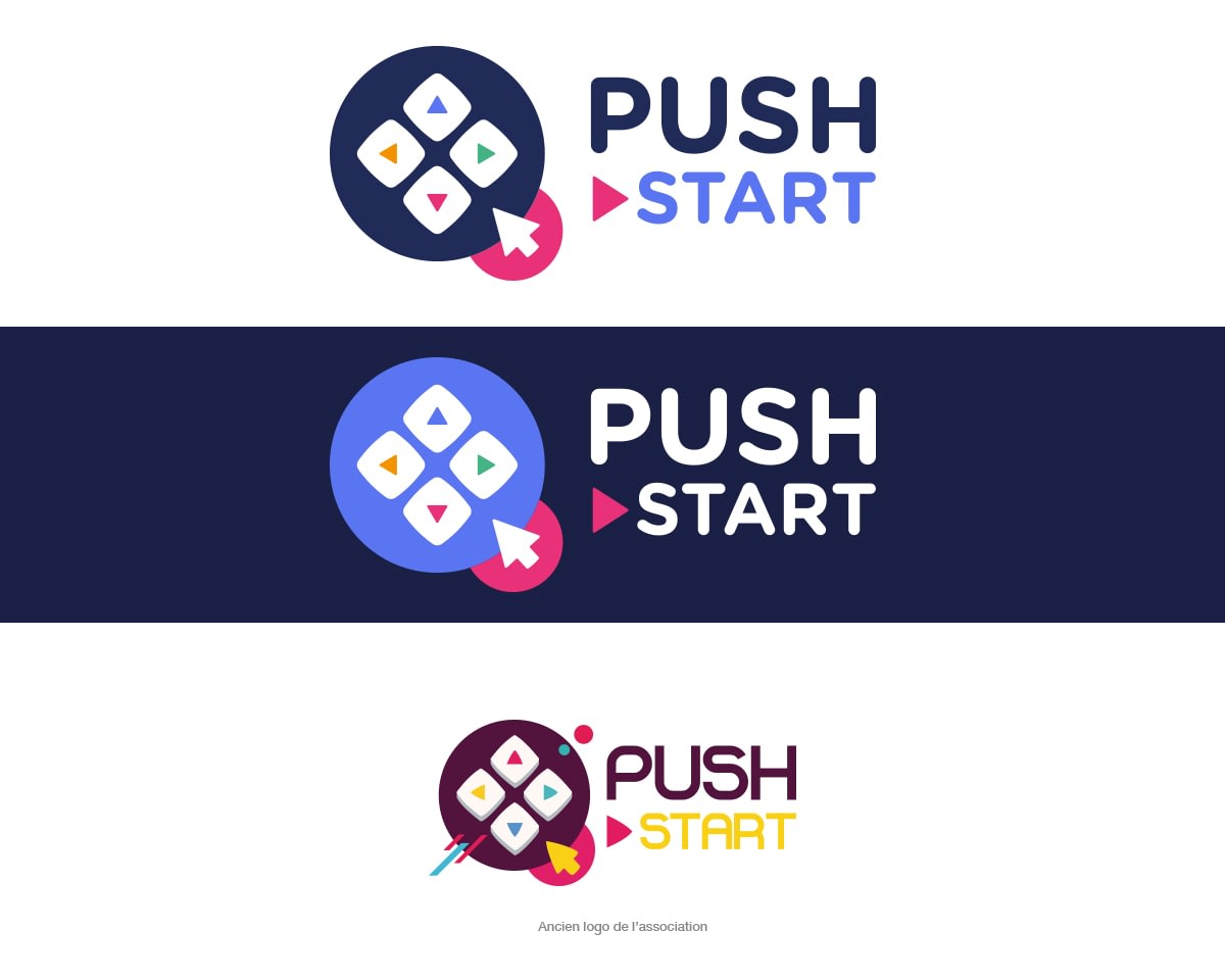 Push Start, refonte de logo